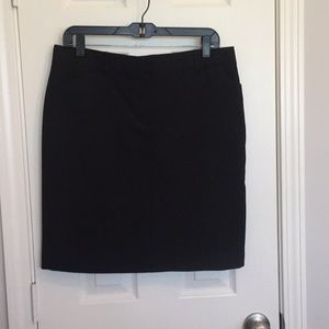 Express editor black pencil skirt